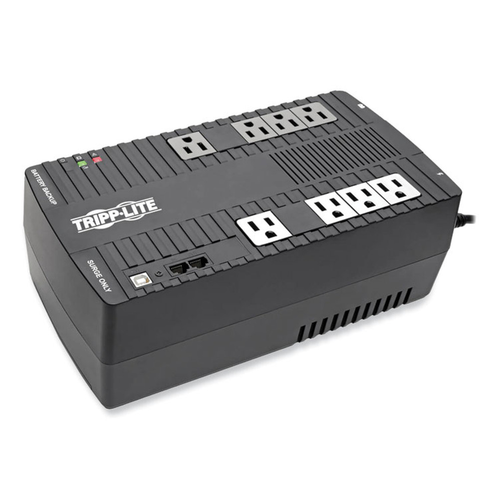 EATON CORPORATION Tripp Lite by AVR550U AVR Series Ultra-Compact Line-Interactive UPS, 8 Outlets, 550 VA, 420 J