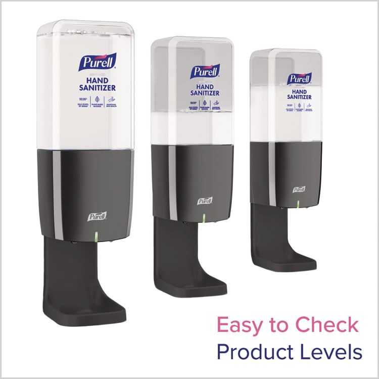 GO-JO INDUSTRIES PURELL® 8324E1 ES10 Automatic Hand Sanitizer Dispenser, 4.33 x 3.96 x 10.31, Graphite