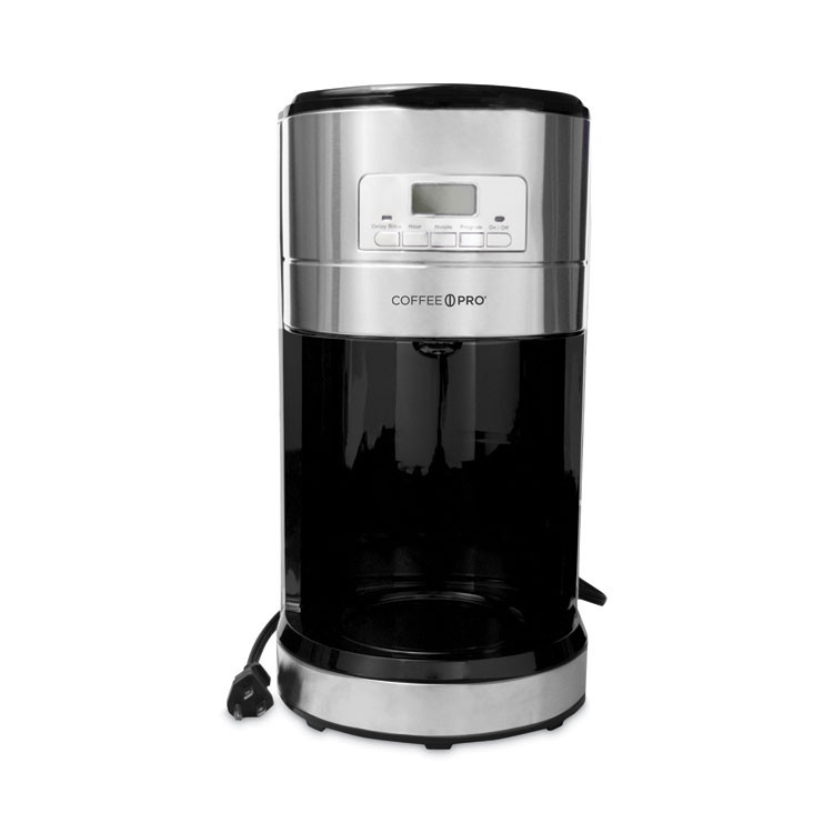 RDI USA Coffee Pro CPCM4276 Home/Office Euro Style Coffee Maker, Stainless Steel