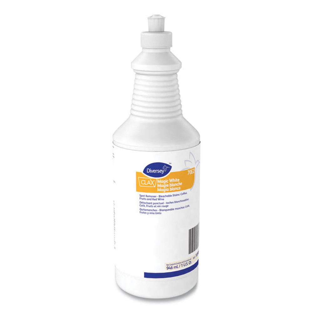 DIVERSEY 100905392 Clax Magic White, Liquid, 32 oz, 6/Carton