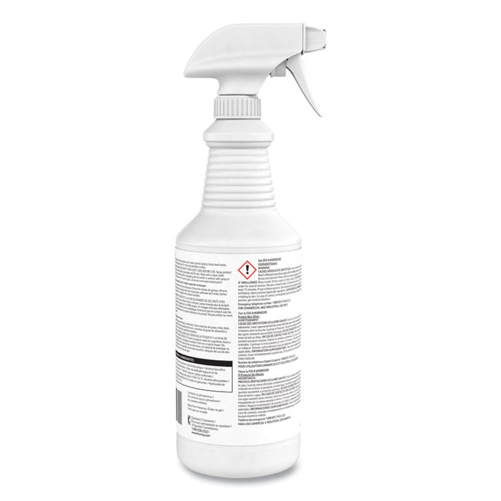 DIVERSEY 95891164 Speedball Heavy-Duty Cleaner, Citrus, Liquid, 1qt. Spray Bottle, 12/CT