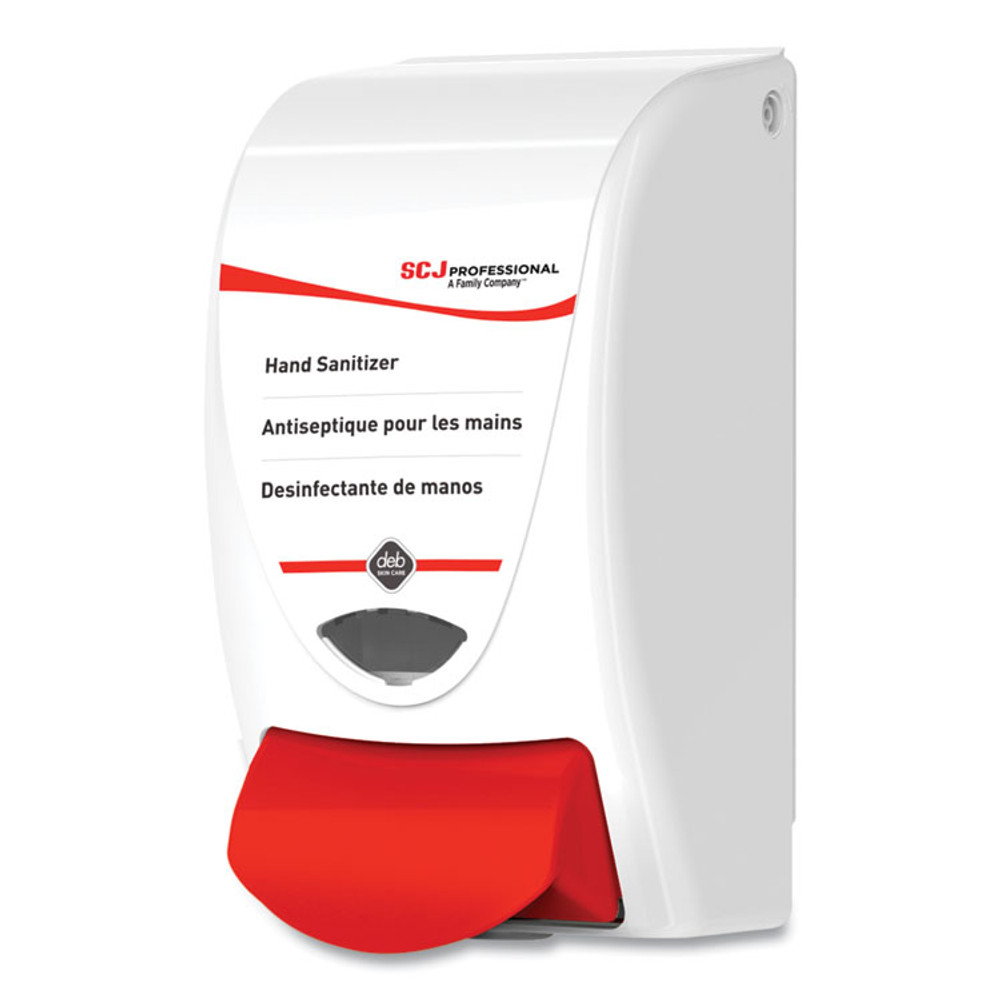 SC JOHNSON Professional® SAN1LDSEA Hand Sanitizer Dispenser, 1 Liter Capacity, 4.92 x 4.6 x 9.25, White