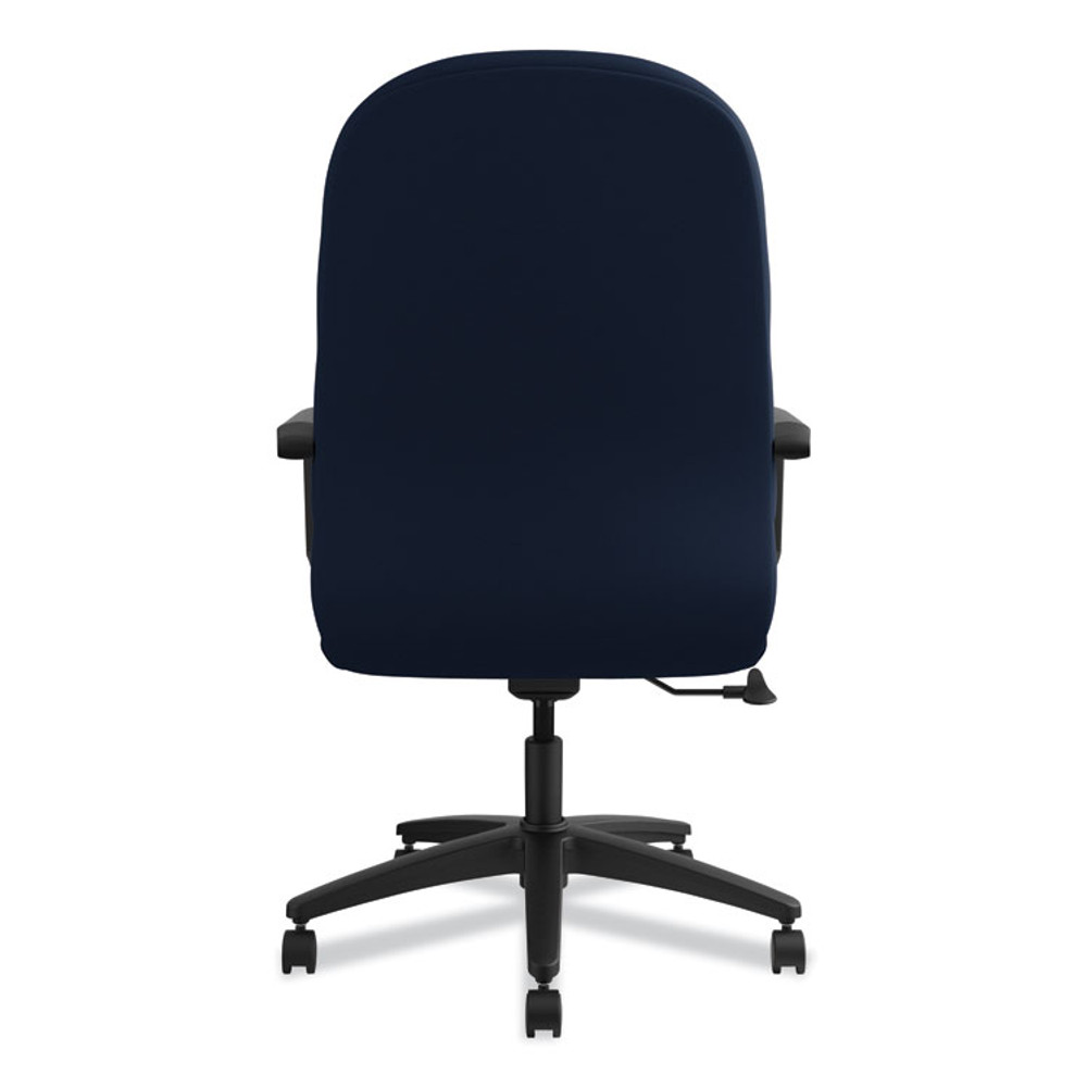 HON COMPANY 2091CU98T Pillow-Soft 2090 Series Executive High-Back Swivel/Tilt Chair, Supports Up to 300 lb, Navy Seat/Back, Black Base