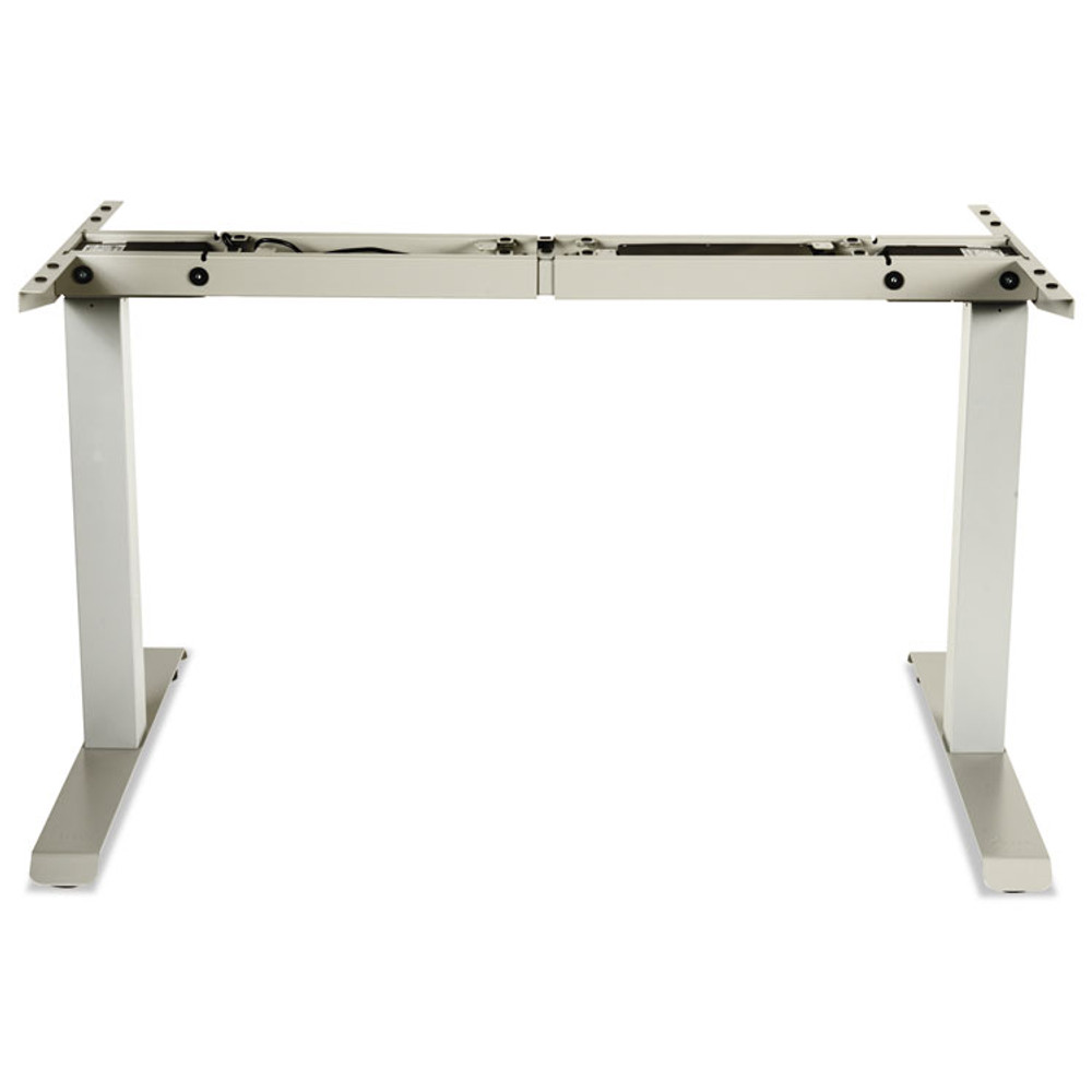 ALERA HT2SSG Alera AdaptivErgo Sit-Stand Two-Stage Electric Height-Adjustable Table Base, 48.06" x 24.35" x 27.5" to 47.2", Gray