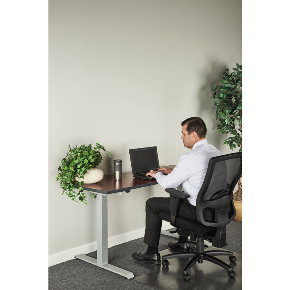 ALERA HT2SSG Alera AdaptivErgo Sit-Stand Two-Stage Electric Height-Adjustable Table Base, 48.06" x 24.35" x 27.5" to 47.2", Gray