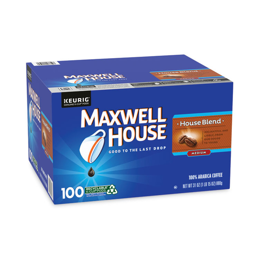 KRAFT FOODS, INC Maxwell House® 22000683 House Blend Coffee K-Cups, 100/Carton