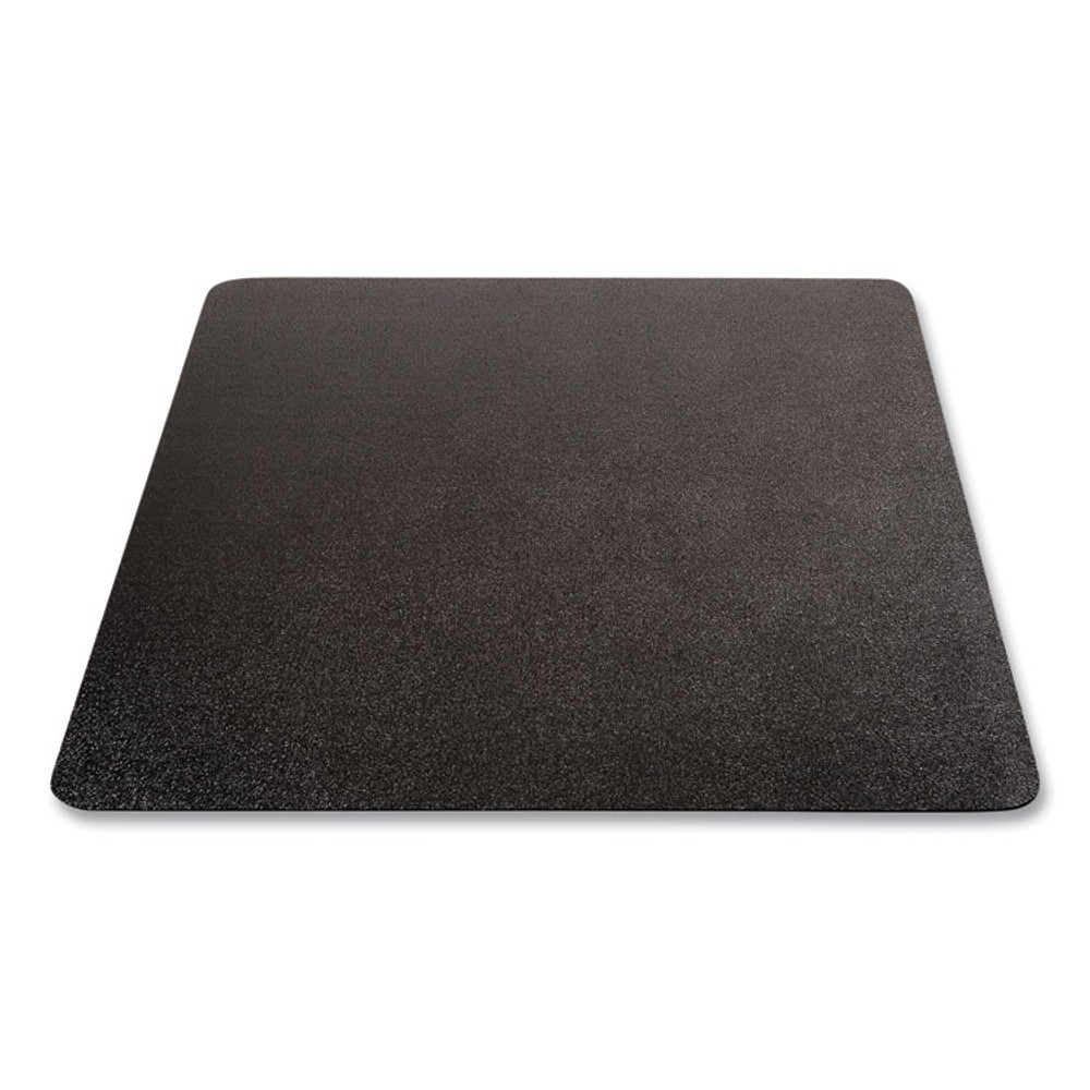 DEFLECTO CORPORATION CM11142BCOM EconoMat Carpet Chair Mat, Rectangular, 36 x 48, Black