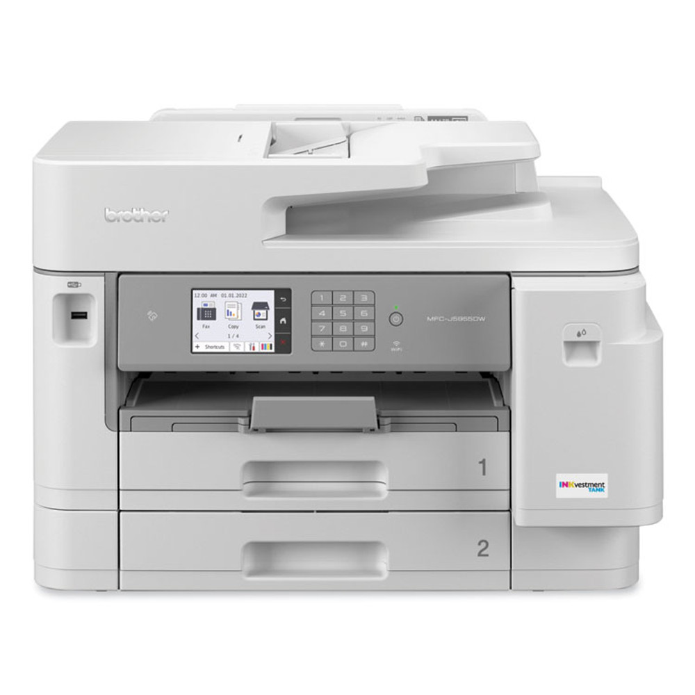 BROTHER INTL. CORP. MFCJ5955DW MFC-J5955DW Business Color All-in-One Inkjet Printer, Copy/Fax/Print/Scan