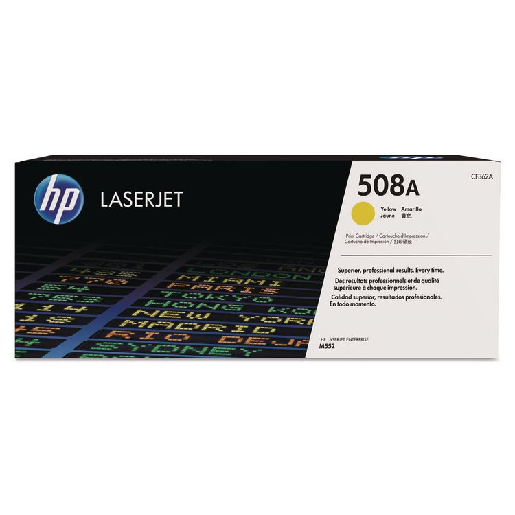HP INC CF362A HP 508A, (CF362A) Yellow Original LaserJet Toner Cartridge