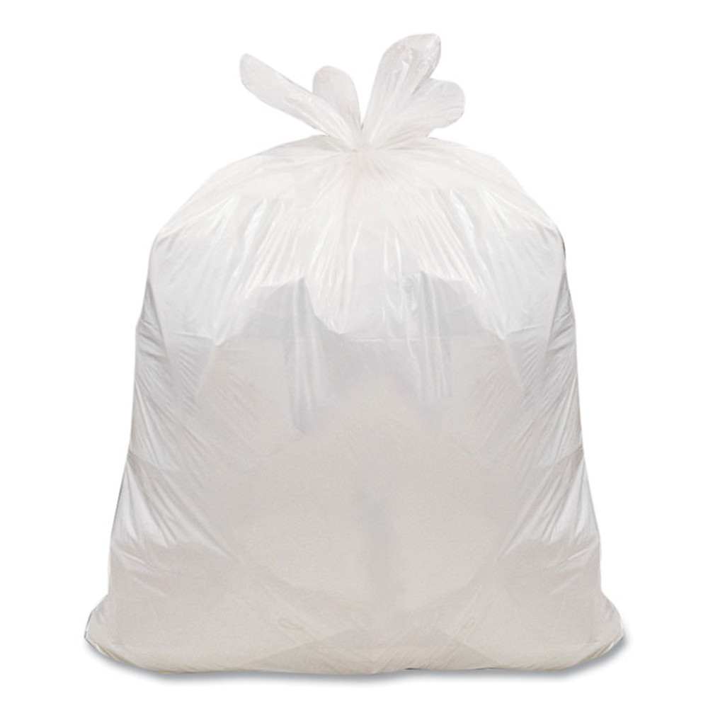 WEBSTER INDUSTRIES Handi-Bag® HAB6FW130 Super Value Pack, 8 gal, 0.6 mil, 22" x 24", White, 130/Box