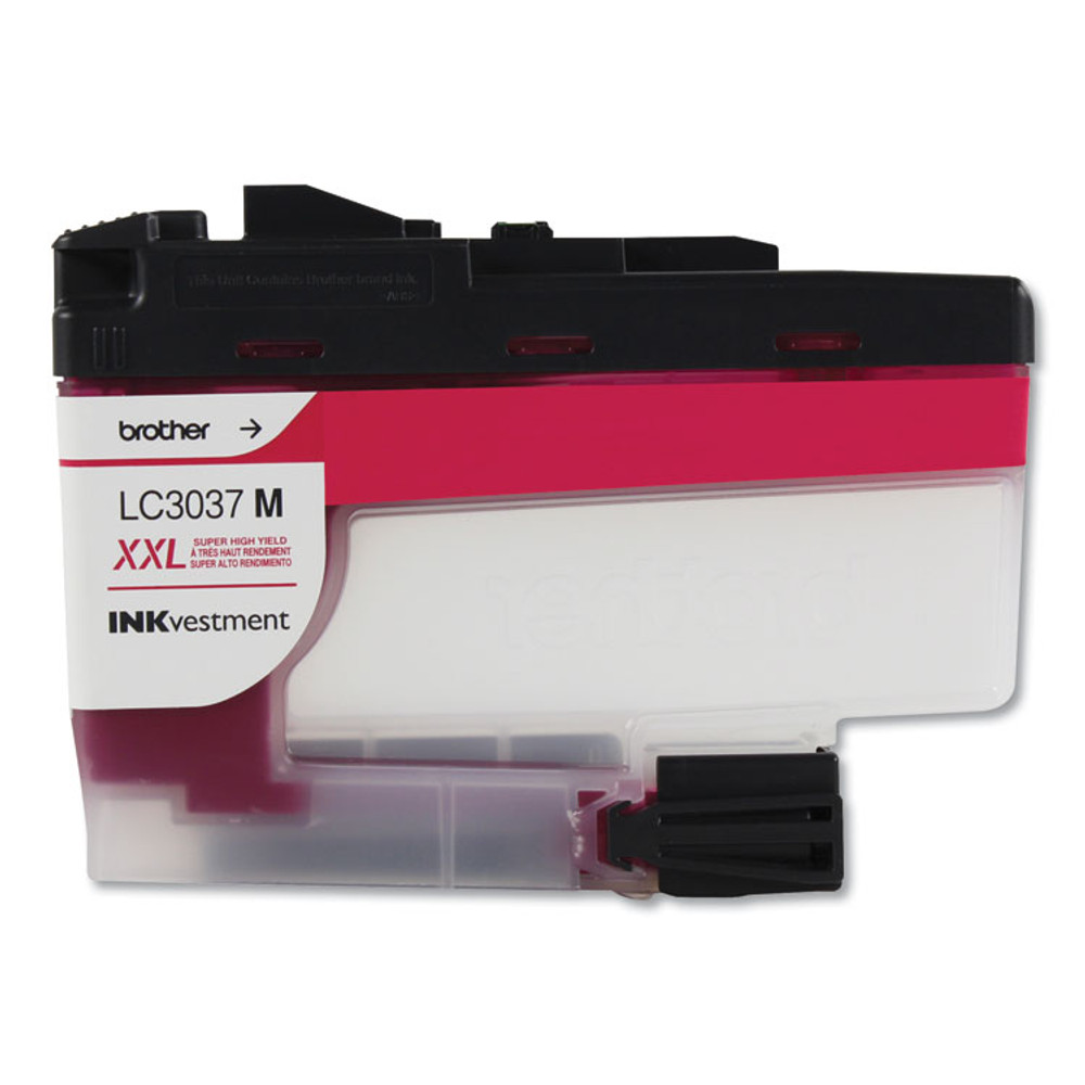 BROTHER INTL. CORP. LC3037M LC3037M INKvestment Super High-Yield Ink, 1,500 Page-Yield, Magenta