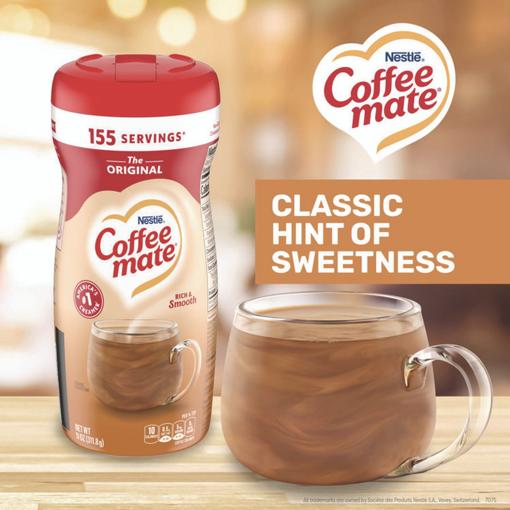 NESTLE Coffee mate® 55882 Original Flavor Powdered Creamer, 11 oz Canister