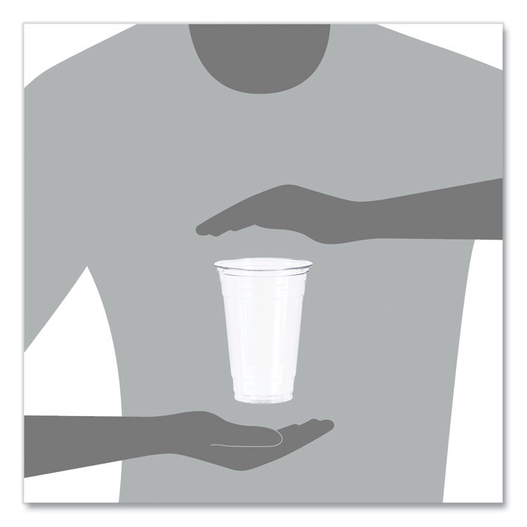 DART SOLO® TP20 Ultra Clear Cups, 20 oz, Plastic, 50/Bag, 12 Bags/Carton