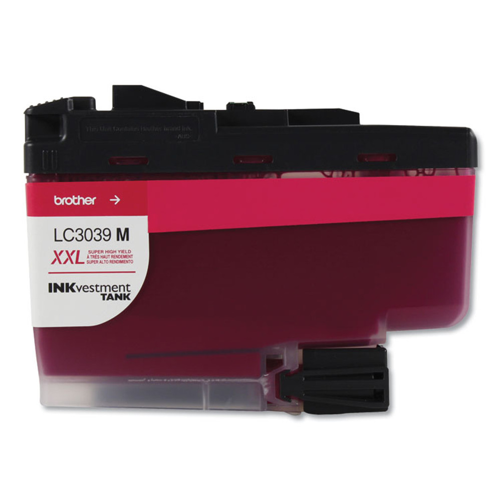 BROTHER INTL. CORP. LC3039M LC3039M INKvestment Ultra High-Yield Ink, 5,000 Page-Yield, Magenta