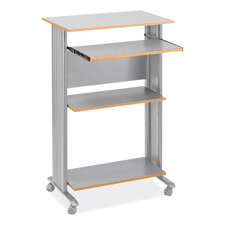 SAFCO PRODUCTS 1923GR Muv Standing Desk, 29.5" x 22" x 45", Gray