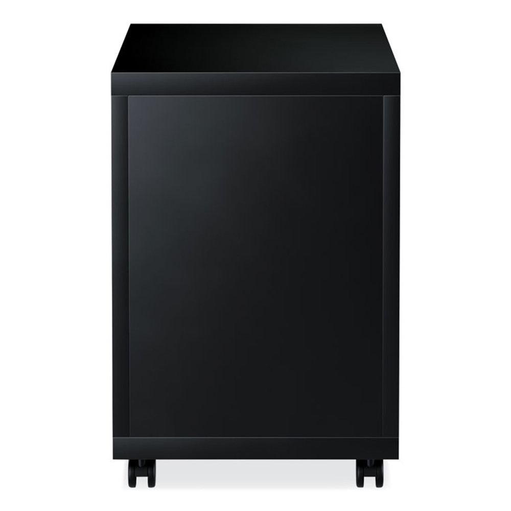 ALERA PBBFBL File Pedestal with Full-Length Pull, Left or Right, 2-Drawers: Box/File, Legal/Letter, Black, 14.96" x 19.29" x 21.65"