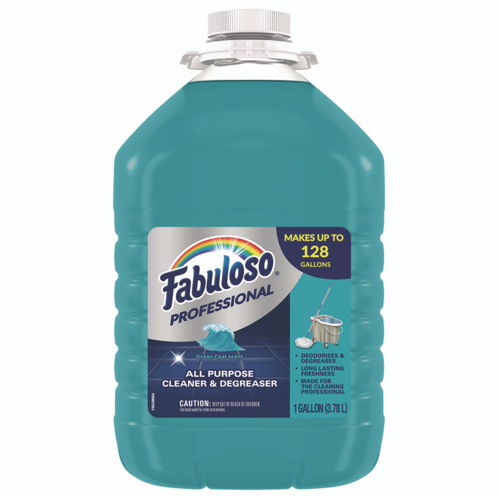 COLGATE PALMOLIVE, IPD. Fabuloso® 05252EA All-Purpose Cleaner, Ocean Cool Scent, 1 gal Bottle