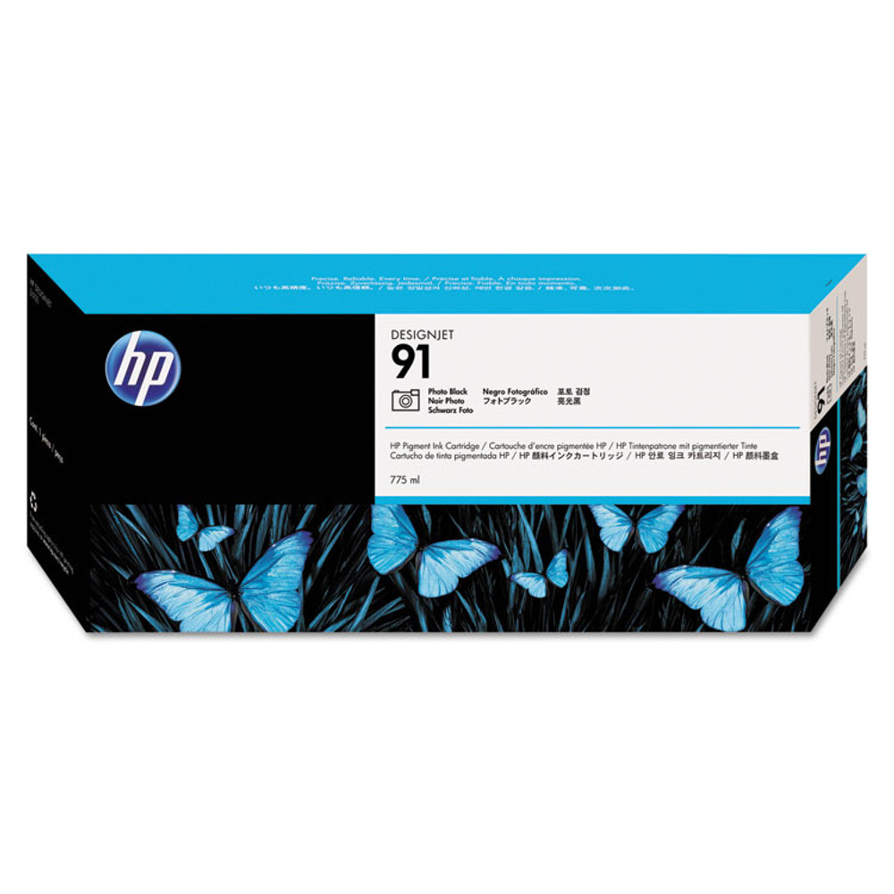 HEWLETT PACKARD SUPPLIES HP C9465A HP 91, (C9465A) Photo Black Original Ink Cartridge