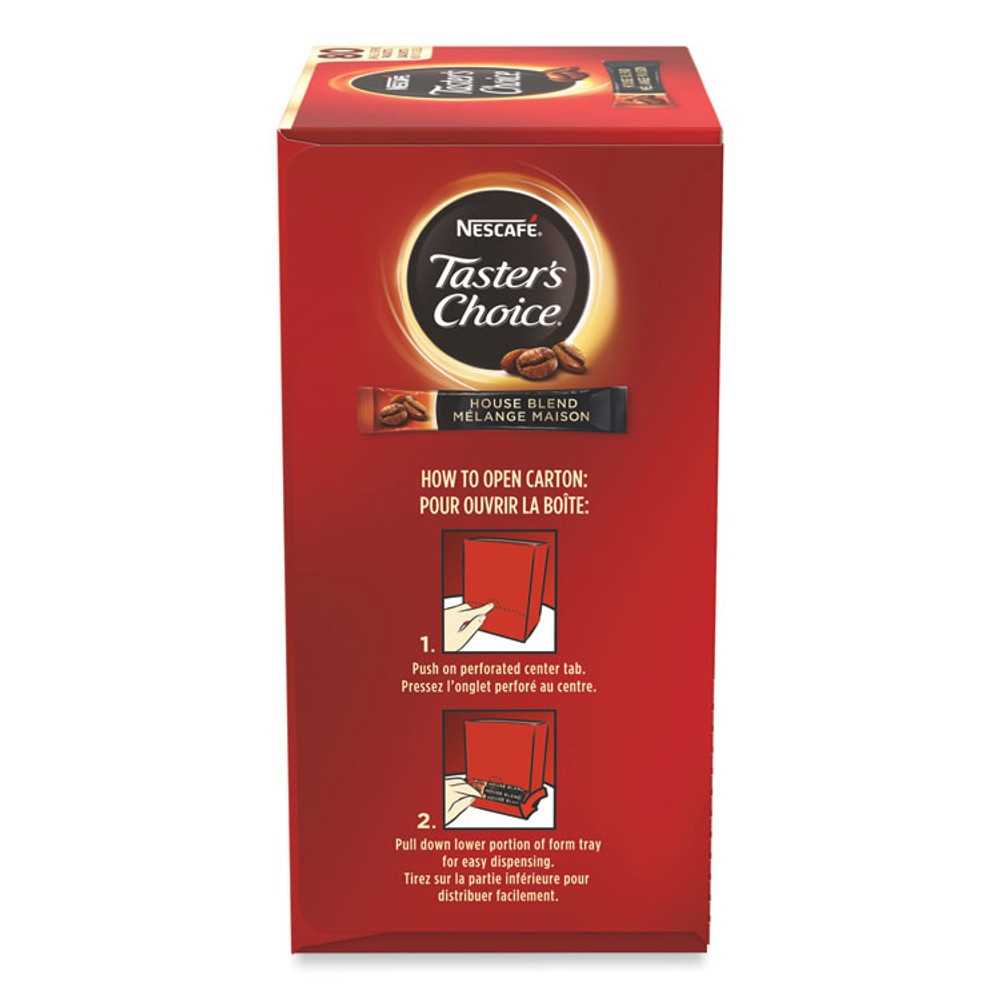 NESTLE Nescafé® 15782CT Taster's Choice Stick Pack, House Blend, .06 oz, 480/Carton
