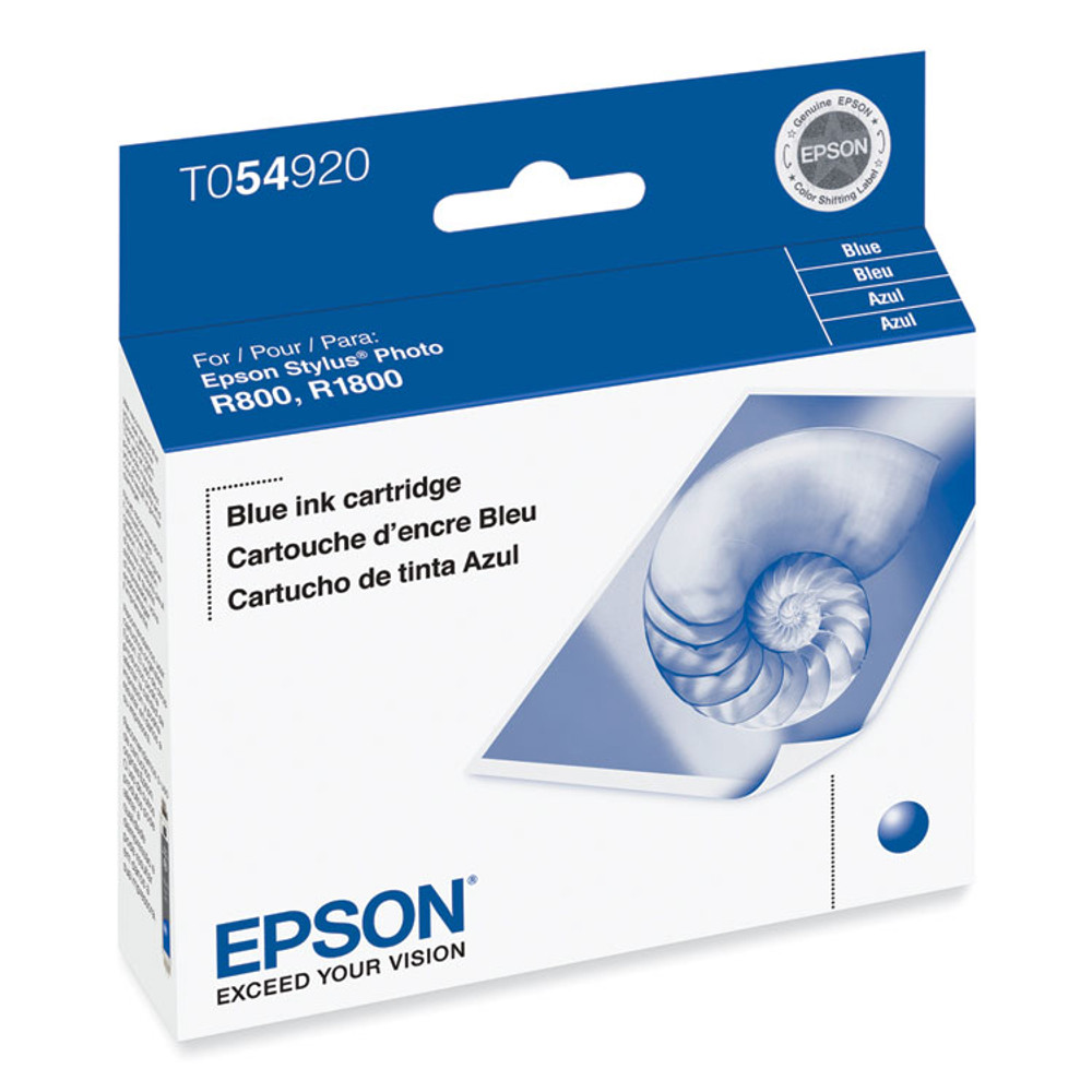 EPSON AMERICA, INC. T054920 T054920 (54) Ink, 400 Page-Yield, Blue