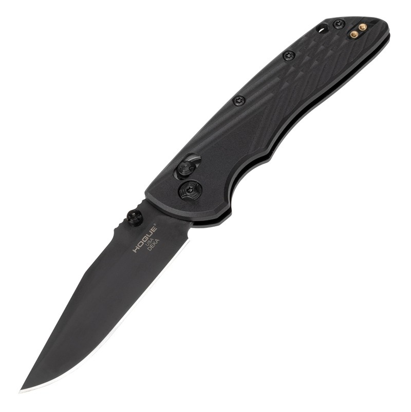 Hogue 24376 Deka 3.25 Fld CPB Blk Ply Blk