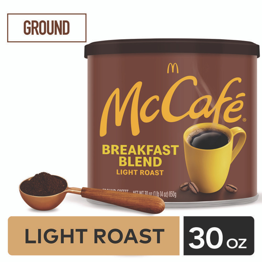 KEURIG DR PEPPER McCafe® 7152EA Ground Coffee, Breakfast Blend, 30 oz Can