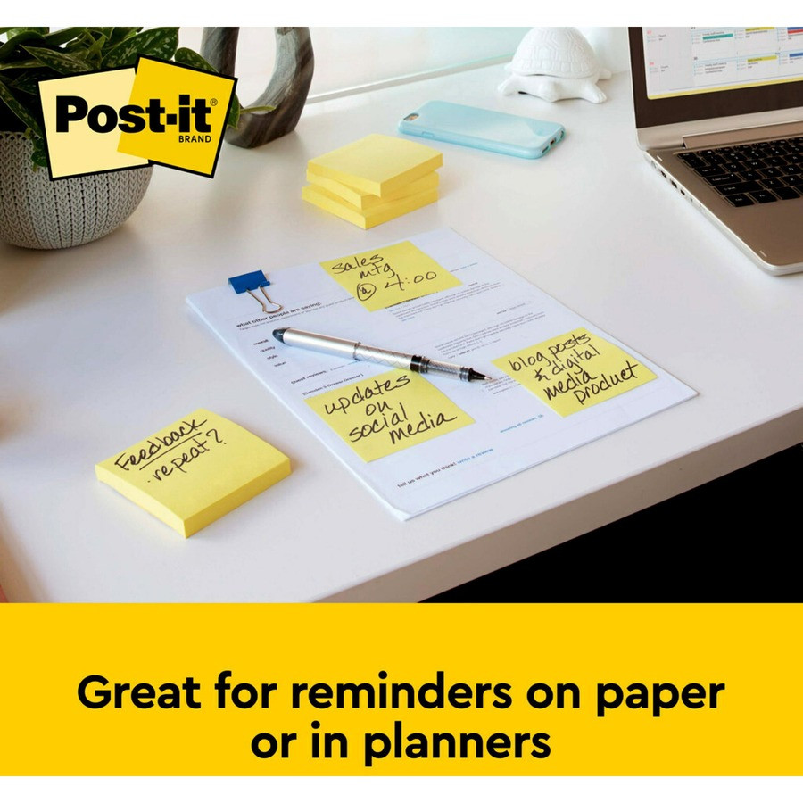3M Post-it&reg; 654-24VAD Post-it&reg; Notes Value Pack