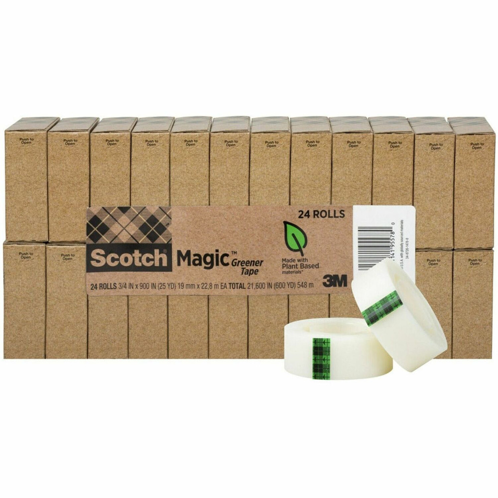 3M Scotch 81224P Scotch 3/4"W Magic Greener Tape
