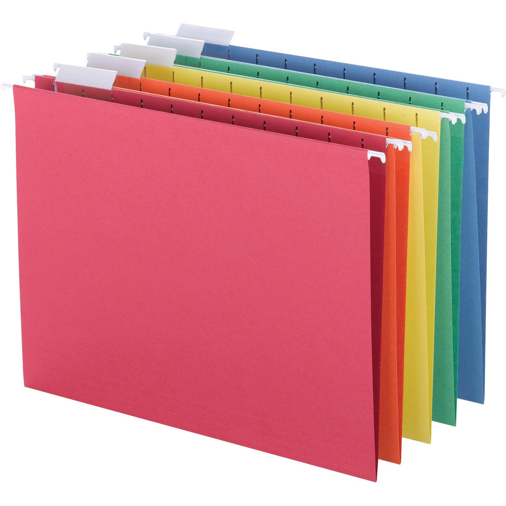 Business Source 5215AST Business Source 1/5 Tab Cut Letter Recycled Hanging Folder