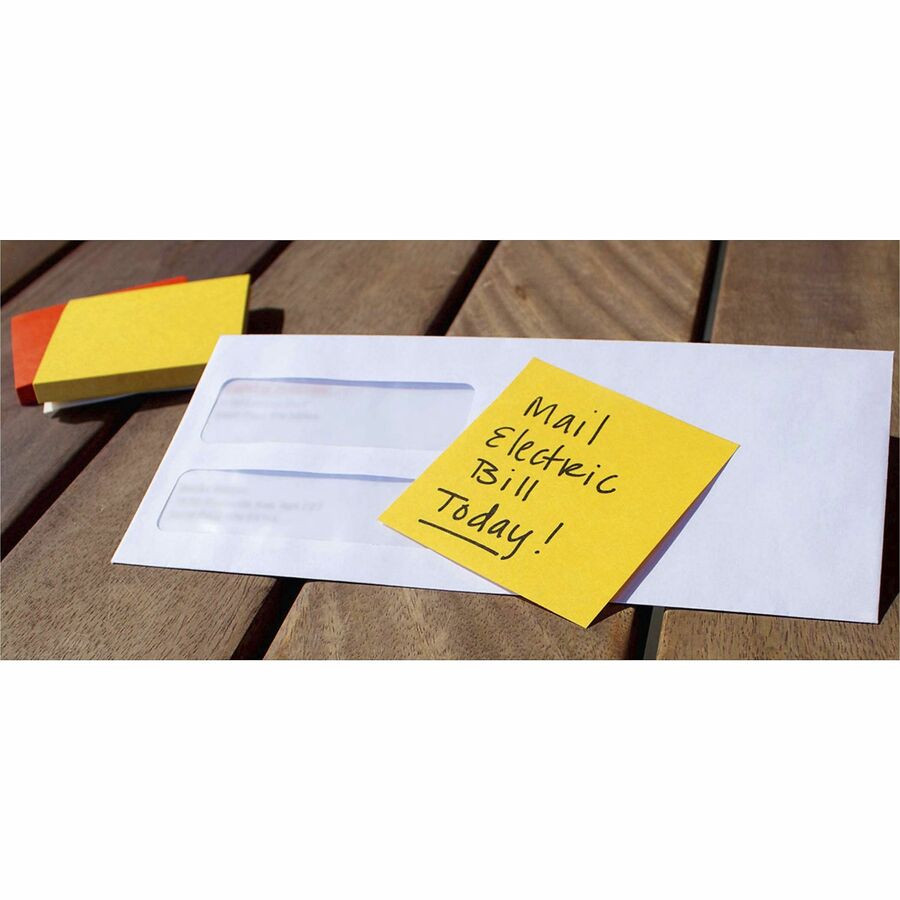 3M Post-it&reg; R33018SSANCP Post-it&reg; Super Sticky Dispenser Notes - Playful Primaries Color Collection