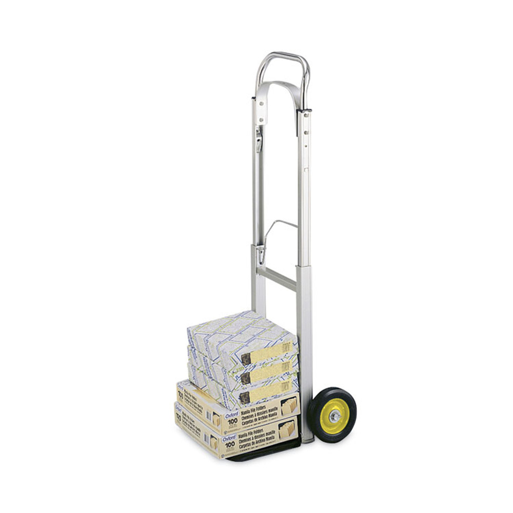 SAFCO PRODUCTS 4061 HideAway Aluminum Hand Truck, 250 lb Capacity, 15.5 x 16.5 x 43.5, Aluminum