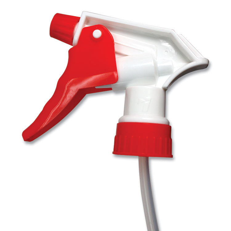 IMPACT PRODUCTS, LLC 490624 Spray Trigger, 9.5" Tube, Fits 32 oz Bottles, Red/White
