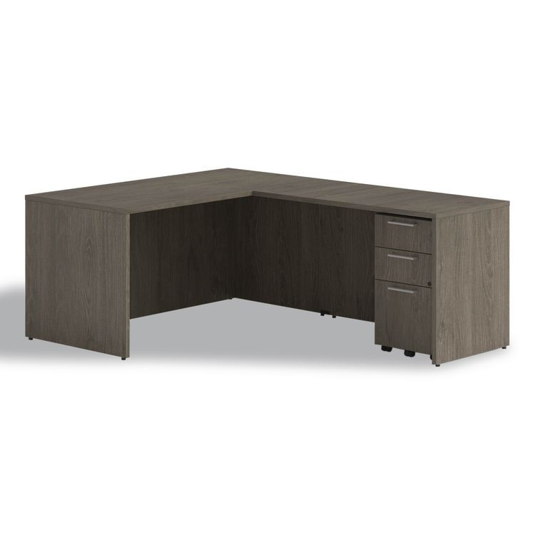 ALERA SVRS4824WA Alera Seville Series Return Shell, Reversible, 48" x 24" x 29", Walnut