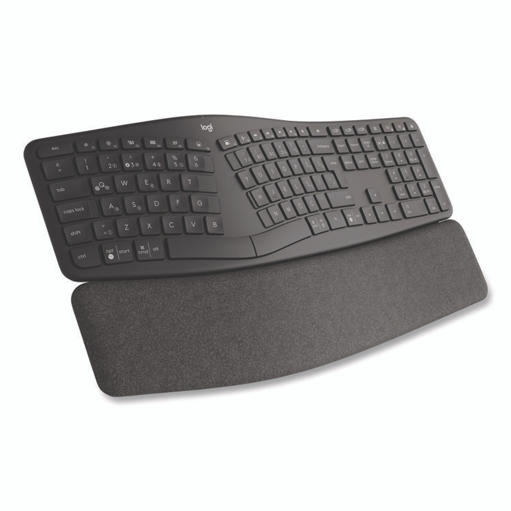 LOGITECH, INC. 920009166 Ergo K860 Wireless Split Keyboard, Black
