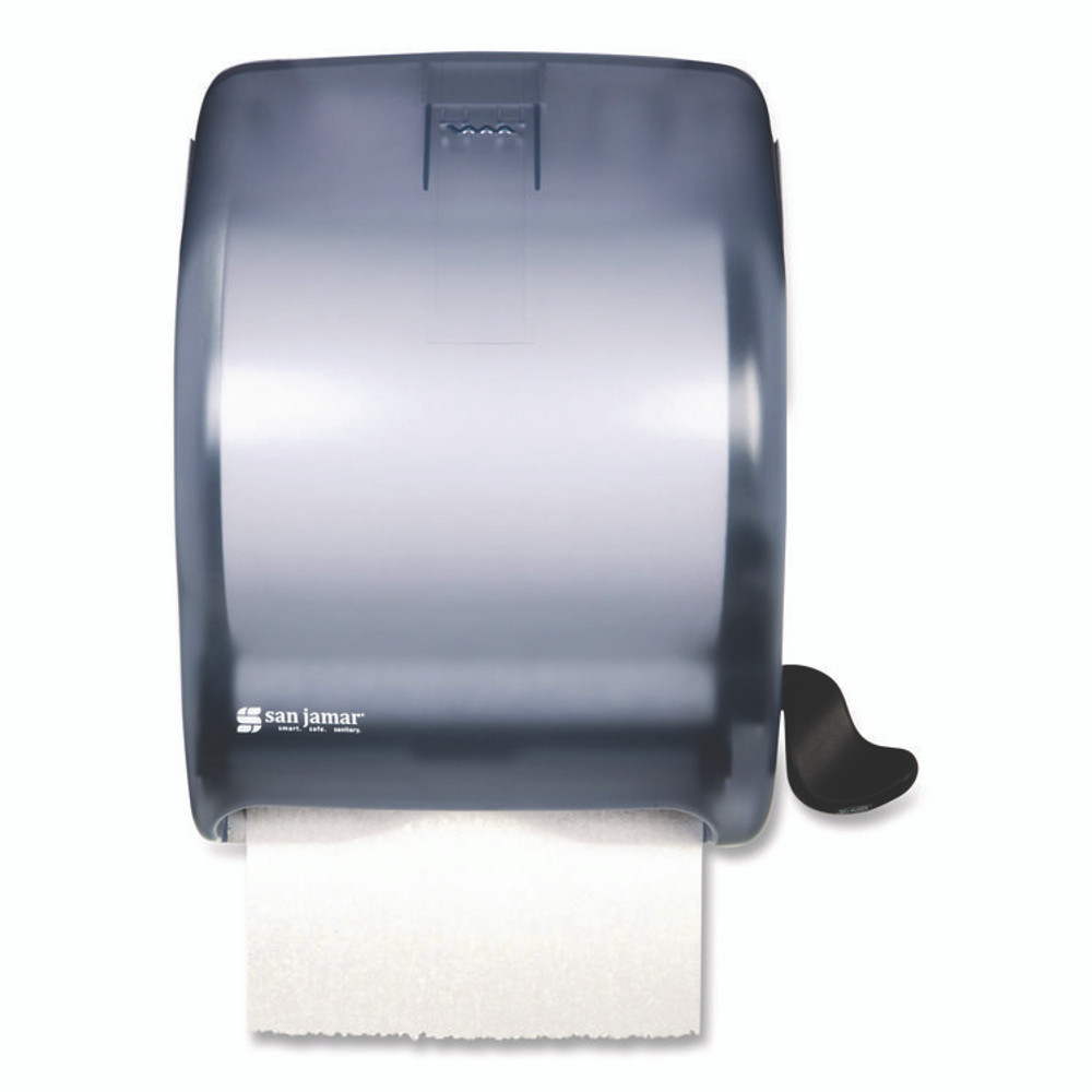 CFS BRANDS Carlisle T950TBL Classic Element Lever Roll Towel Dispenser, 12.5 x 8.5 x 12.75, Blue