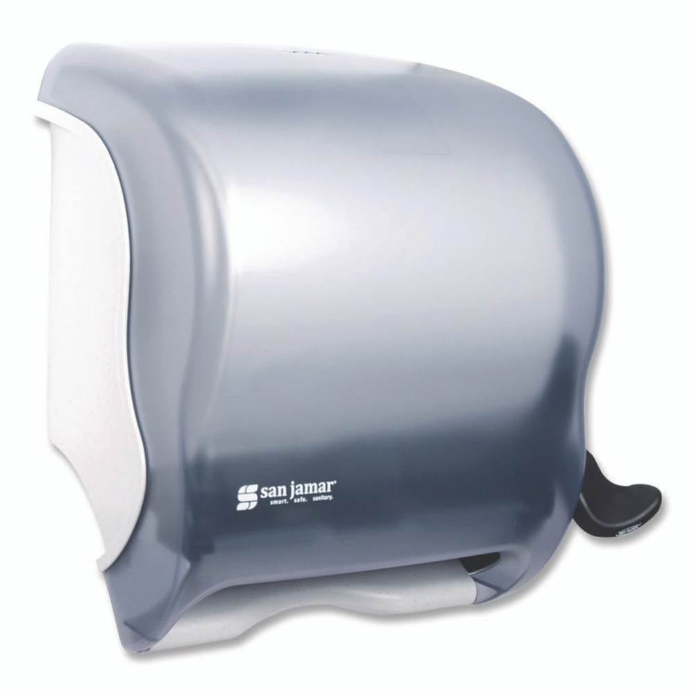 CFS BRANDS Carlisle T950TBL Classic Element Lever Roll Towel Dispenser, 12.5 x 8.5 x 12.75, Blue