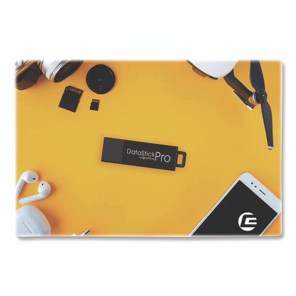 CENTON ELECTRONICS INC. S1U3P6128G5B DataStick Pro USB 3.0 Type A Flash Drive, 128 GB, Black, 5/Pack