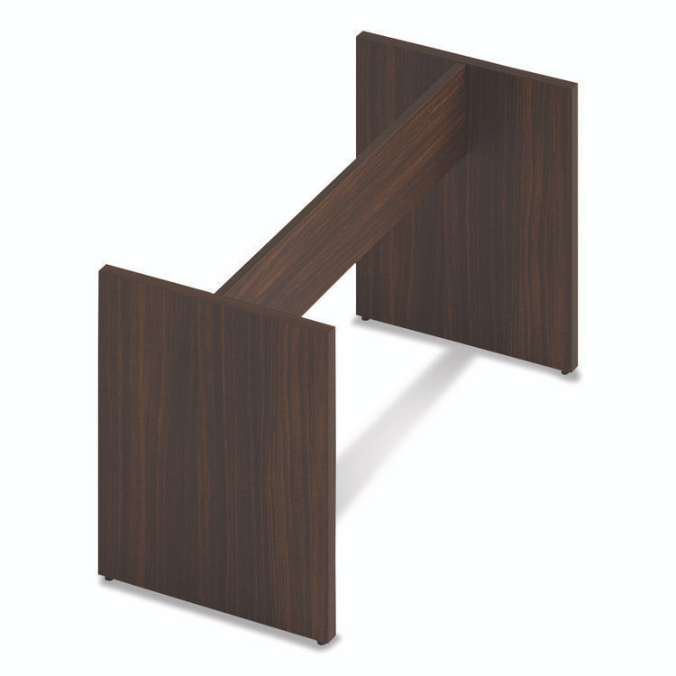 ALERA SV9648MYBS Alera Seville 96" Wide Conference Table Base, 50w x 22d x 28h, Mahogany