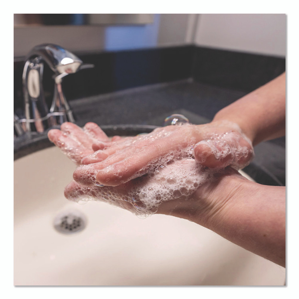 BETCO CORPORATION 759E900 UltraBlue Antibacterial Foaming Skin Cleanser, Fragrance-Free, 500 mL Bottle, 12/Carton