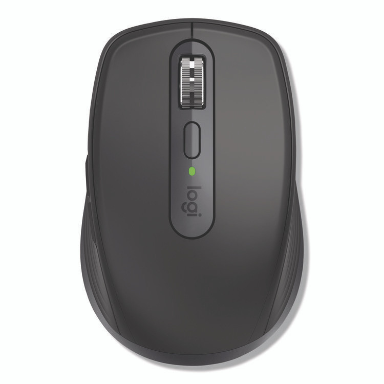 LOGITECH, INC. 910006956 MX Anywhere 3S For Business Wireless Mouse, 33 ft Wireless Range, Right Hand Use, Graphite