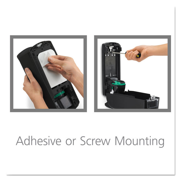 GO-JO INDUSTRIES PURELL® 8828-06 ADX-12 Dispenser, 1,200 mL, 4.5 x 4 x 11.25, Chrome/Black