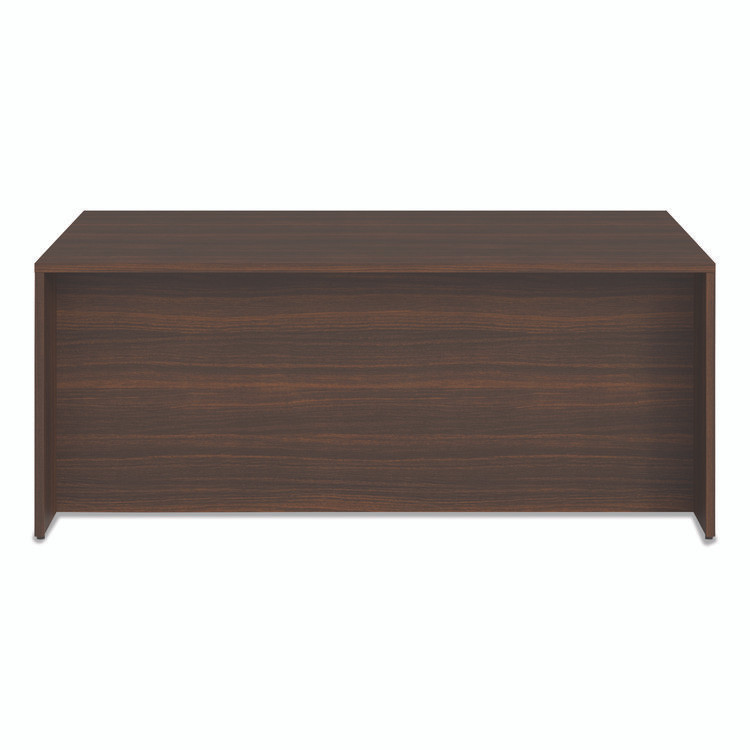 ALERA SVDP7236MY Alera Seville Series Double Pedestal Desk, 72" x 36" x 29", Mahogany