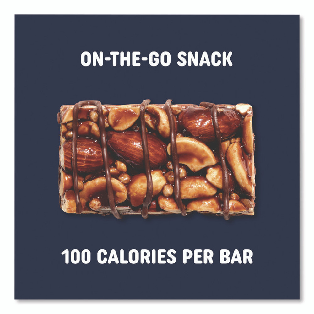 PICK ME UP PROVISIONS PM62795CC Nut Bars, Salted Caramel Dark Chocolate, 0.7 oz Bar, 20/Box