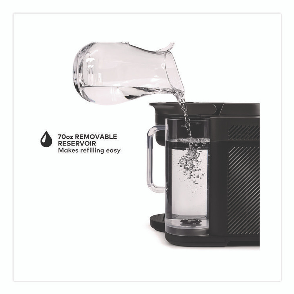 KEURIG DR PEPPER 5000380296 K-Brew + Chill Single Serve Coffee Maker, Black
