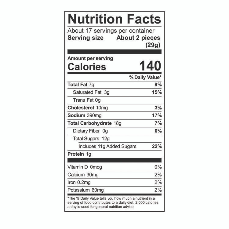 MORLEY CANDY MAKERS INC Sanders® MRY30971 Small Batch wonders Sea Salt Caramel Pecan Clusters, 18 oz Tub