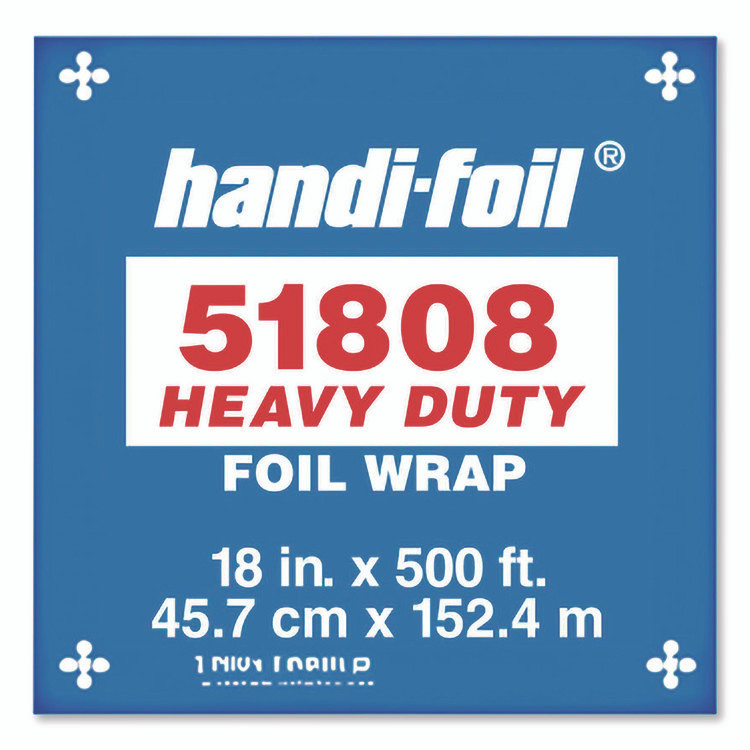 HFA INC 51808 Heavy Duty Aluminum Foil, 18" x 500 ft