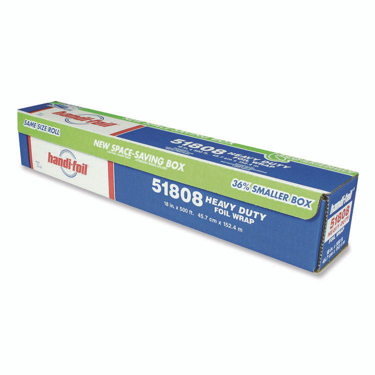 HFA INC 51808 Heavy Duty Aluminum Foil, 18" x 500 ft