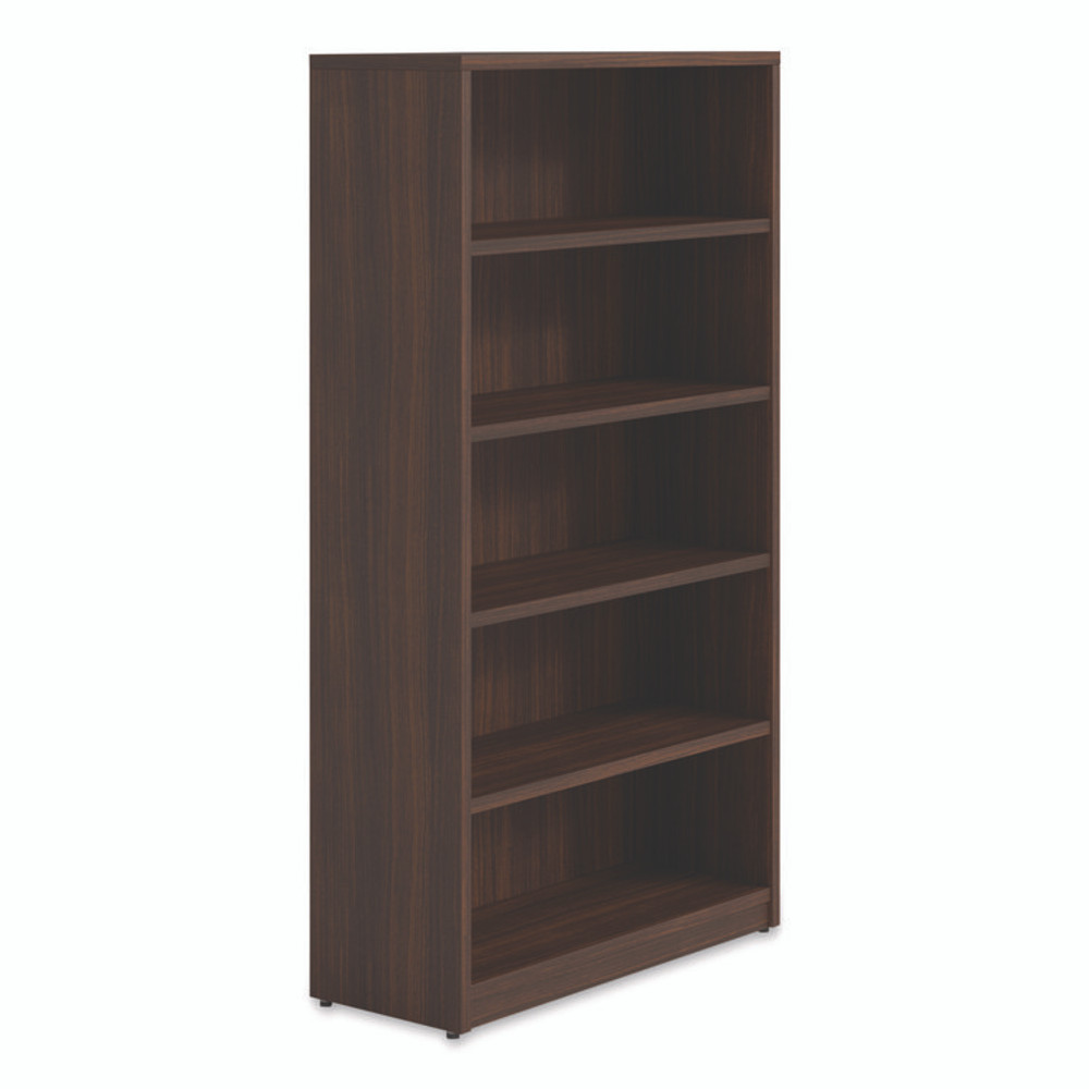 ALERA SVBC6536MY Alera Seville Bookcase, Five-Shelf, 36w x 14d x 65h, Mahogany