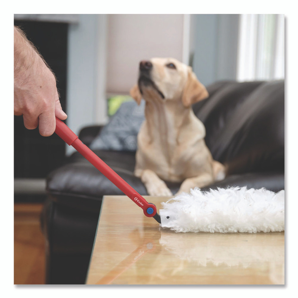 FREUDENBERG HOUSEHOLD PRODUCTS O-Cedar® 172172PK Flex and Catch Duster Heavy-Duty Refills, Polyester, White, 5/Pack