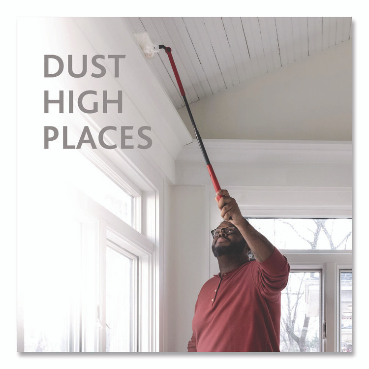 FREUDENBERG HOUSEHOLD PRODUCTS O-Cedar® 172172PK Flex and Catch Duster Heavy-Duty Refills, Polyester, White, 5/Pack